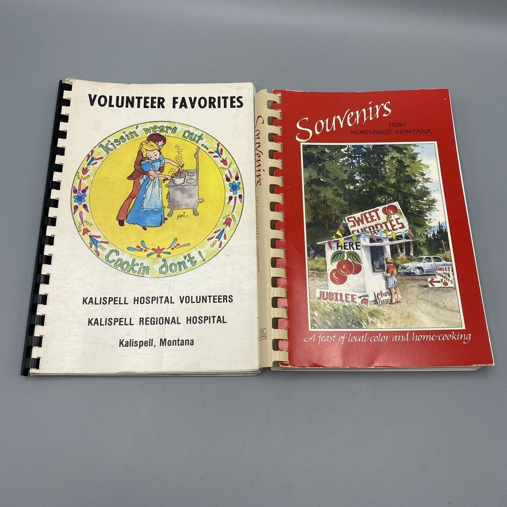 Souvenirs Northwest Montana + Kalispell Hospital Volunteer Favorites‎ Cookbooks
